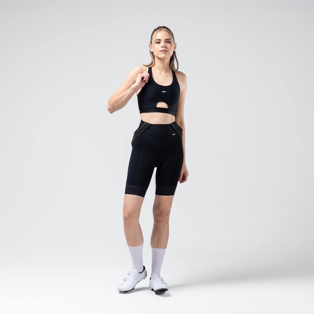 Top Deportivo Gobik Crux Mujer Jet Black 26 | Camisetas