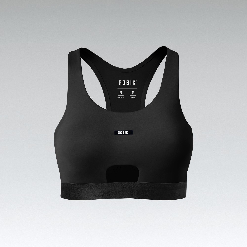 Top Deportivo Gobik Crux Mujer Jet Black 26 | Camisetas