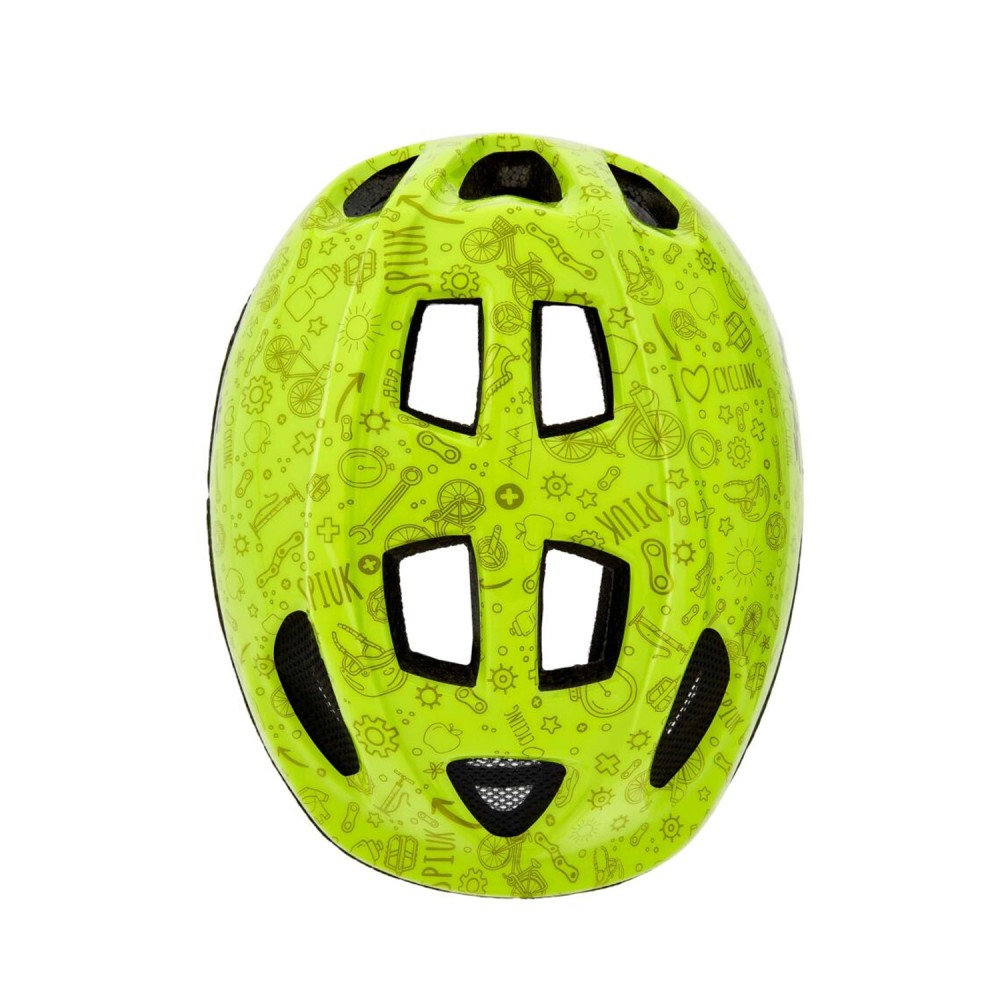 Casco Spiuk Kids Led Amarillo | Cascos Ciclismo | Bicicletas