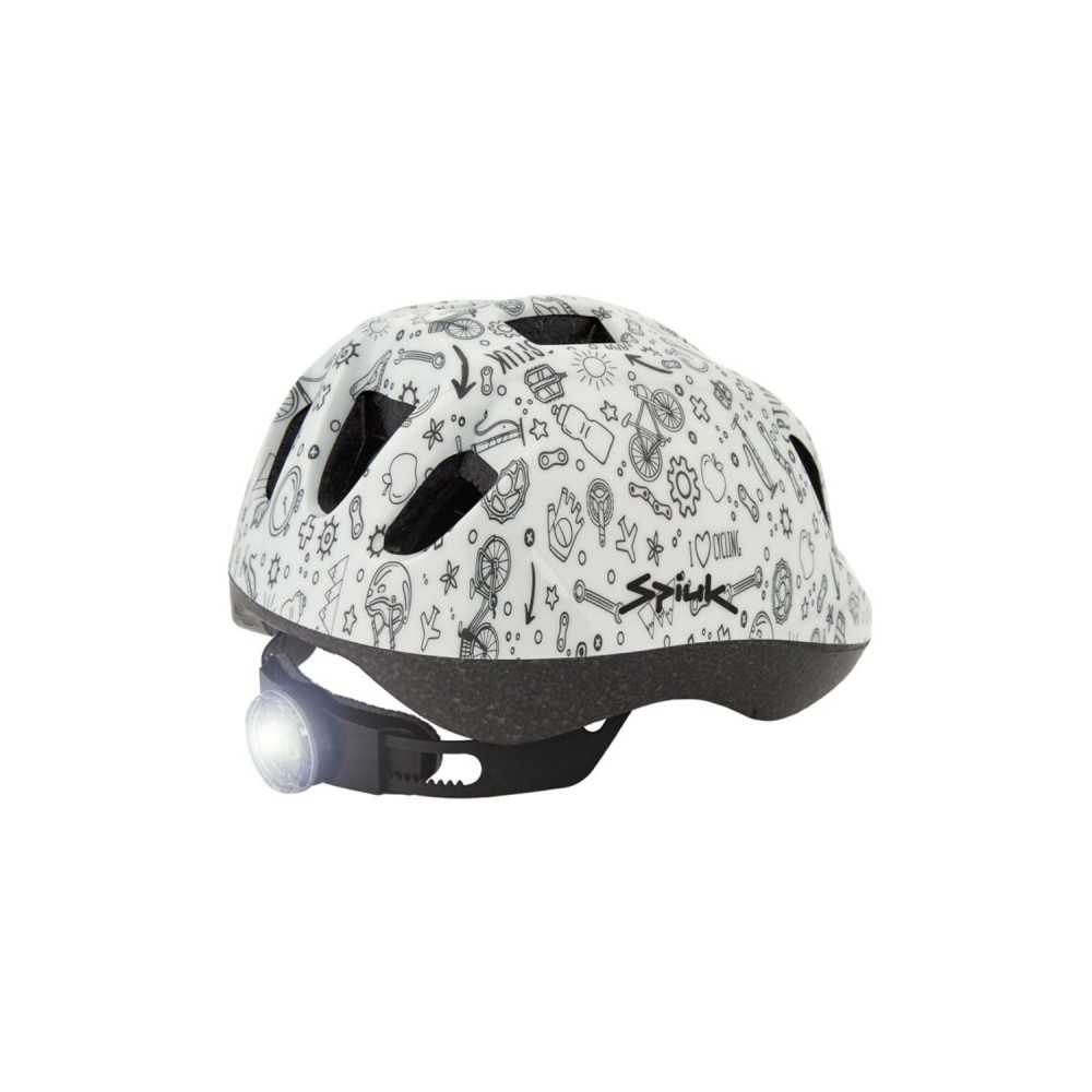 Casco Spiuk Kids Led Blanco | Cascos Ciclismo | Bicicletas