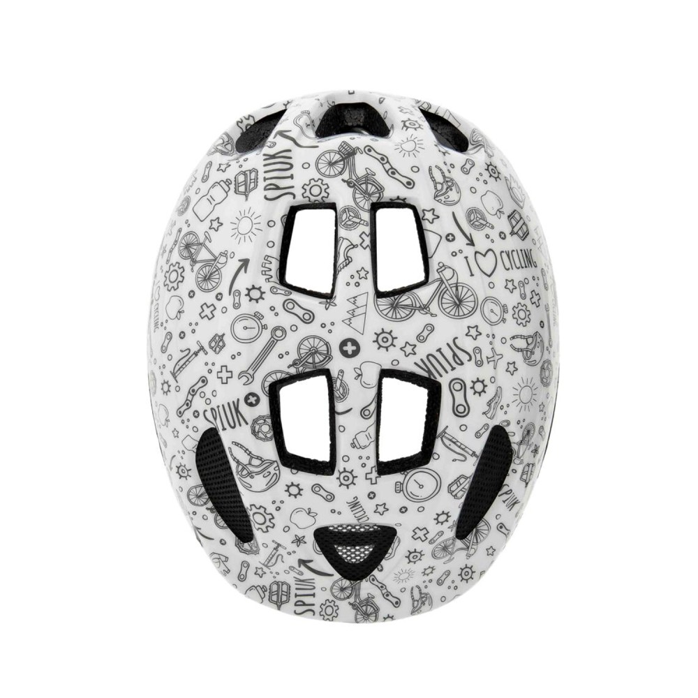 Casco Spiuk Kids Led Blanco | Cascos Ciclismo | Bicicletas