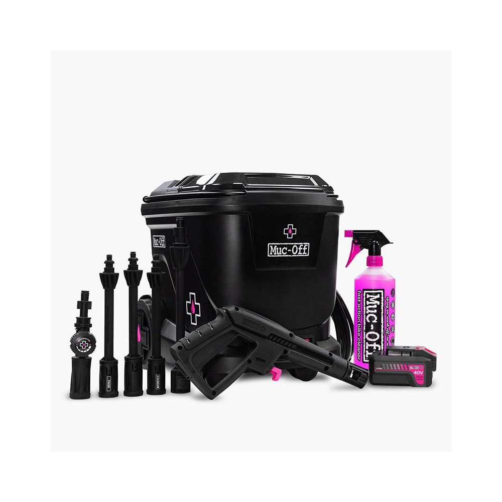 Hidrolimpiadora Muc-Off 20L 40V portatil | Limpieza