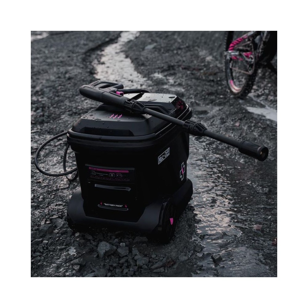 Hidrolimpiadora Muc-Off 20L 40V portatil | Limpieza