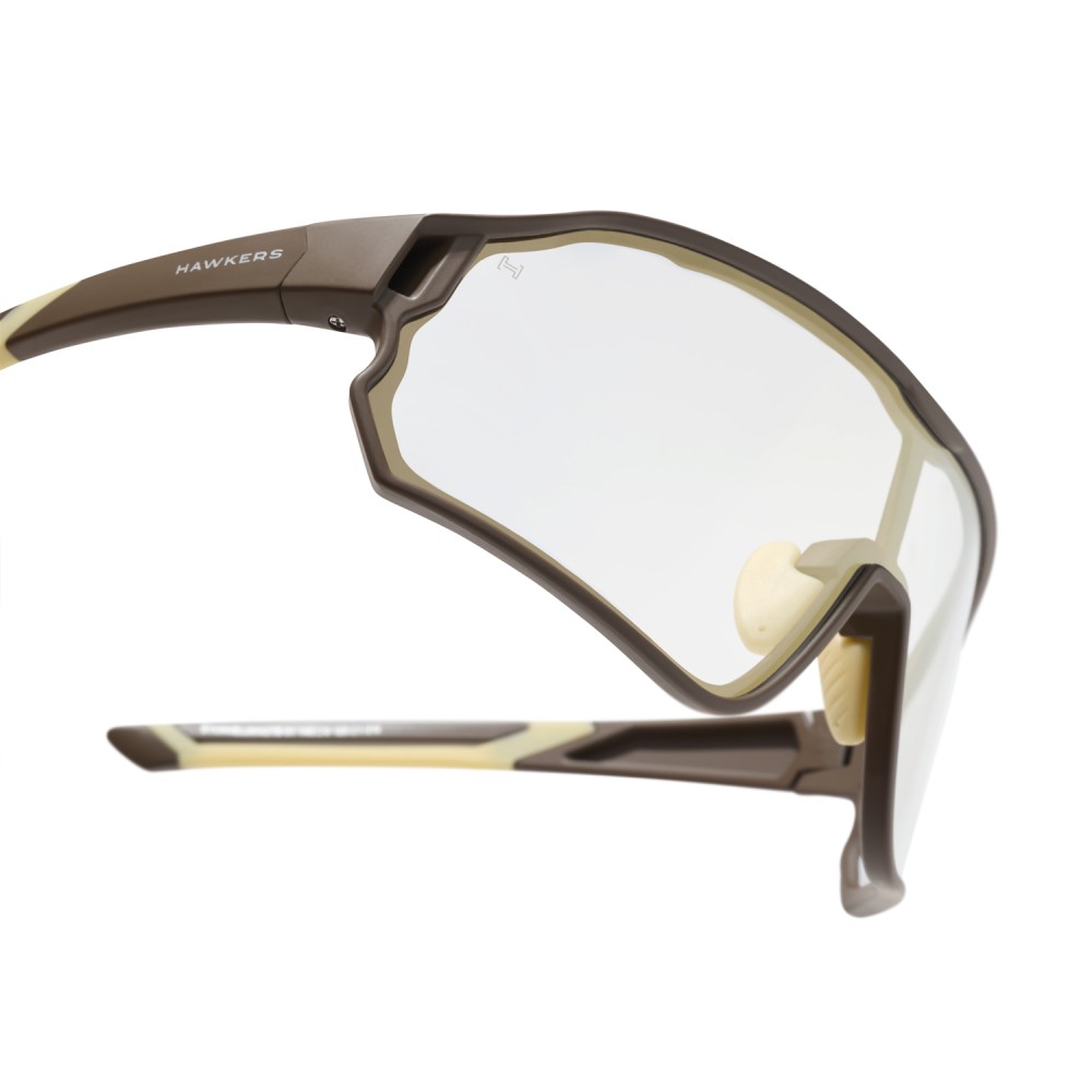 Gafas Hawkers Velox Marron Mate Fotocromático Clear/Dorado