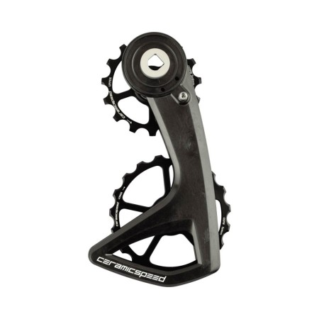 Patilla de cambio CeramicSpeed OSPW RS 5 Spoke SRAM RedD1/E1+ForceD1 v2 negro
