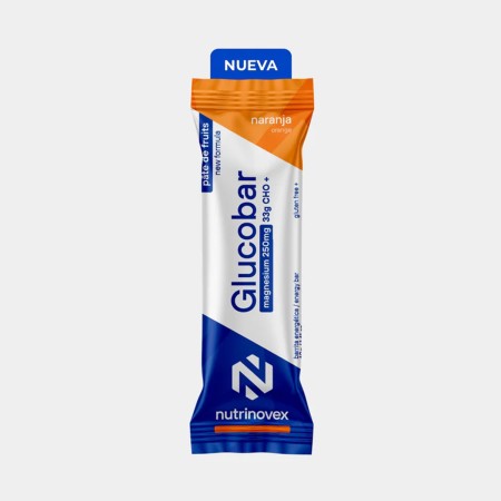 Barrita Nutrinovex Glucobar Magnesio 250mg Naranja