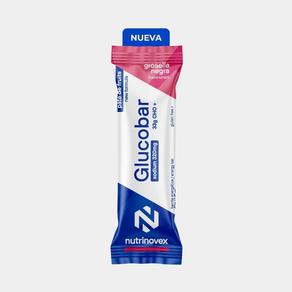 Barrita Nutrinovex Glucobar Sodio 320mg Grosella Negra