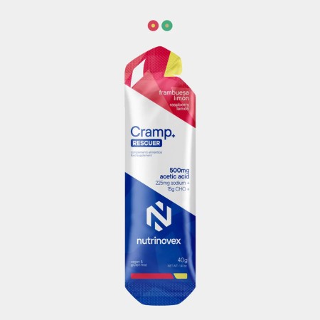Gel Nutrinovex Cramp Rescuer Frambuesa Limón
