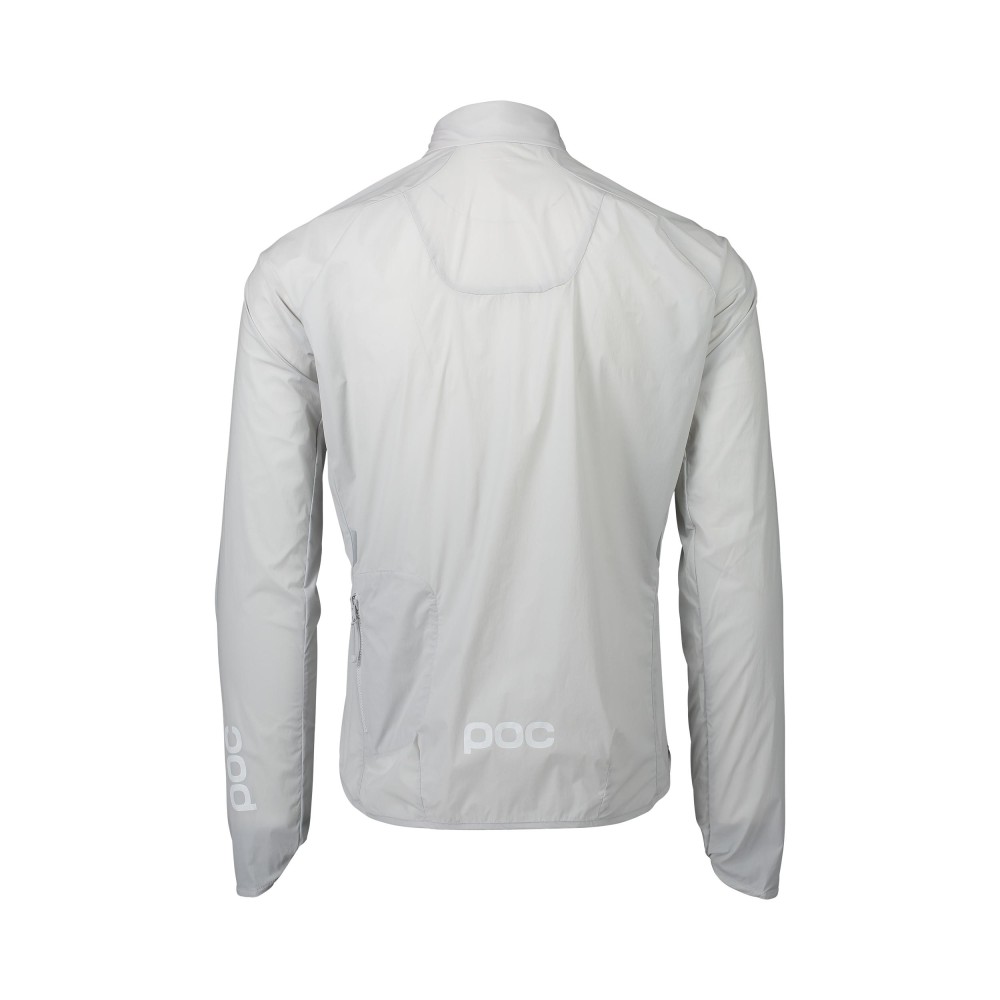 Chaqueta Cortavientos Poc Pure-Lite Splash Hombre Granite Grey
