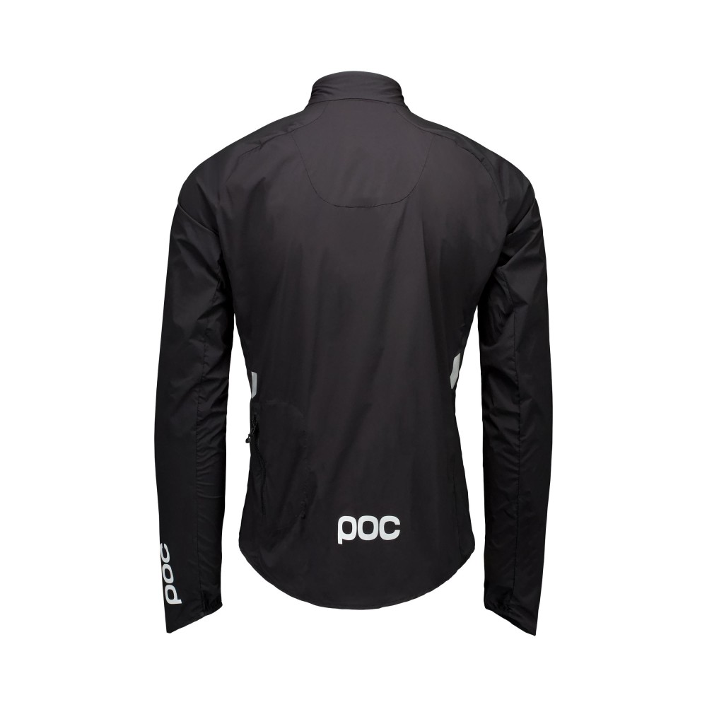 Chaqueta Cortavientos Poc Pure-Lite Splash Hombre Uranium Black