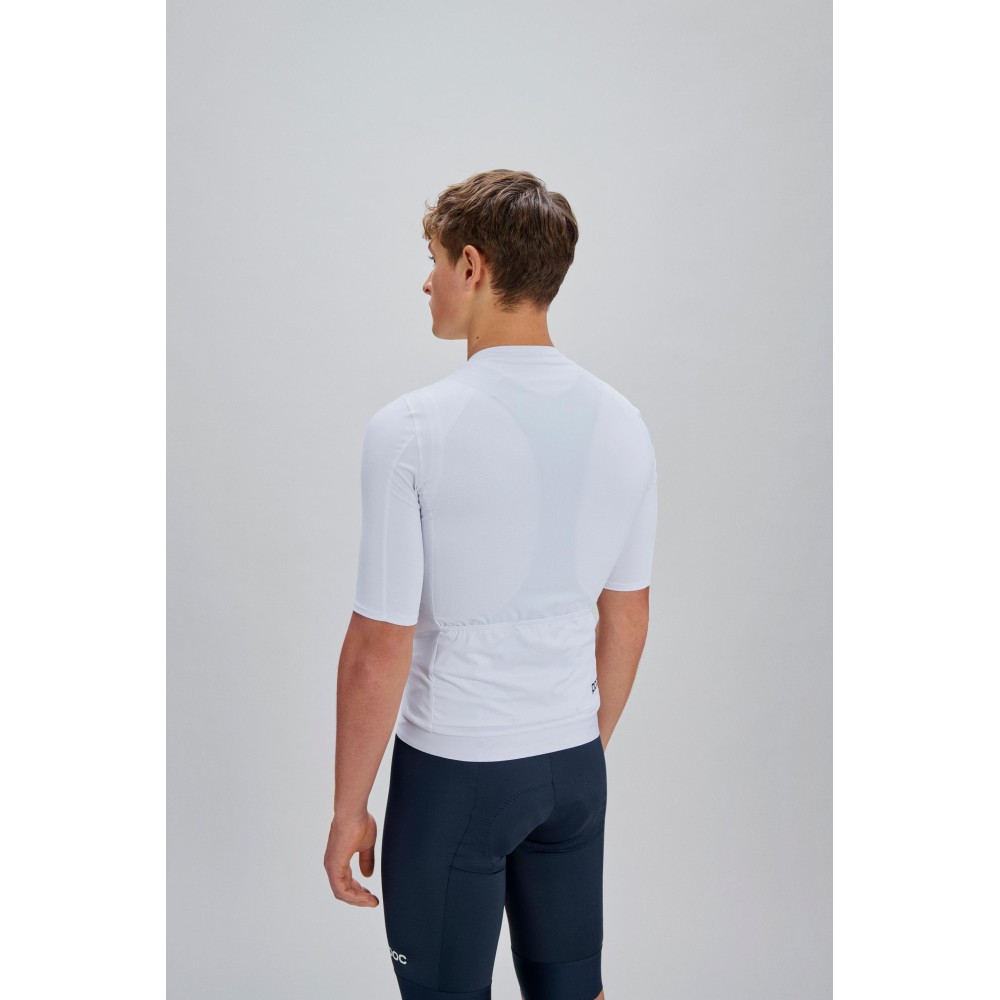 Maillot Corto POC Cadence Hombre Hydrogen White