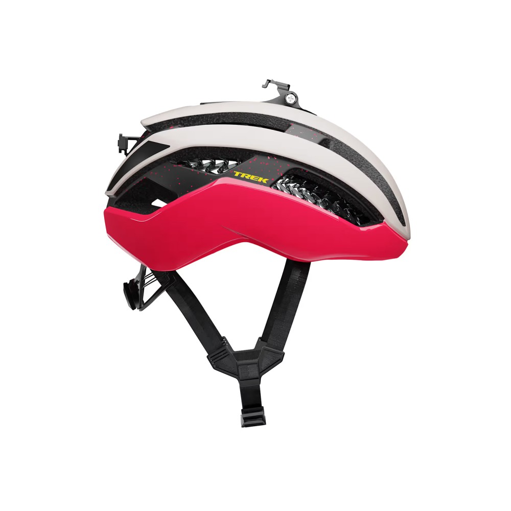 Casco Trek Circuit Wavecel Era White/Radioactive Coral