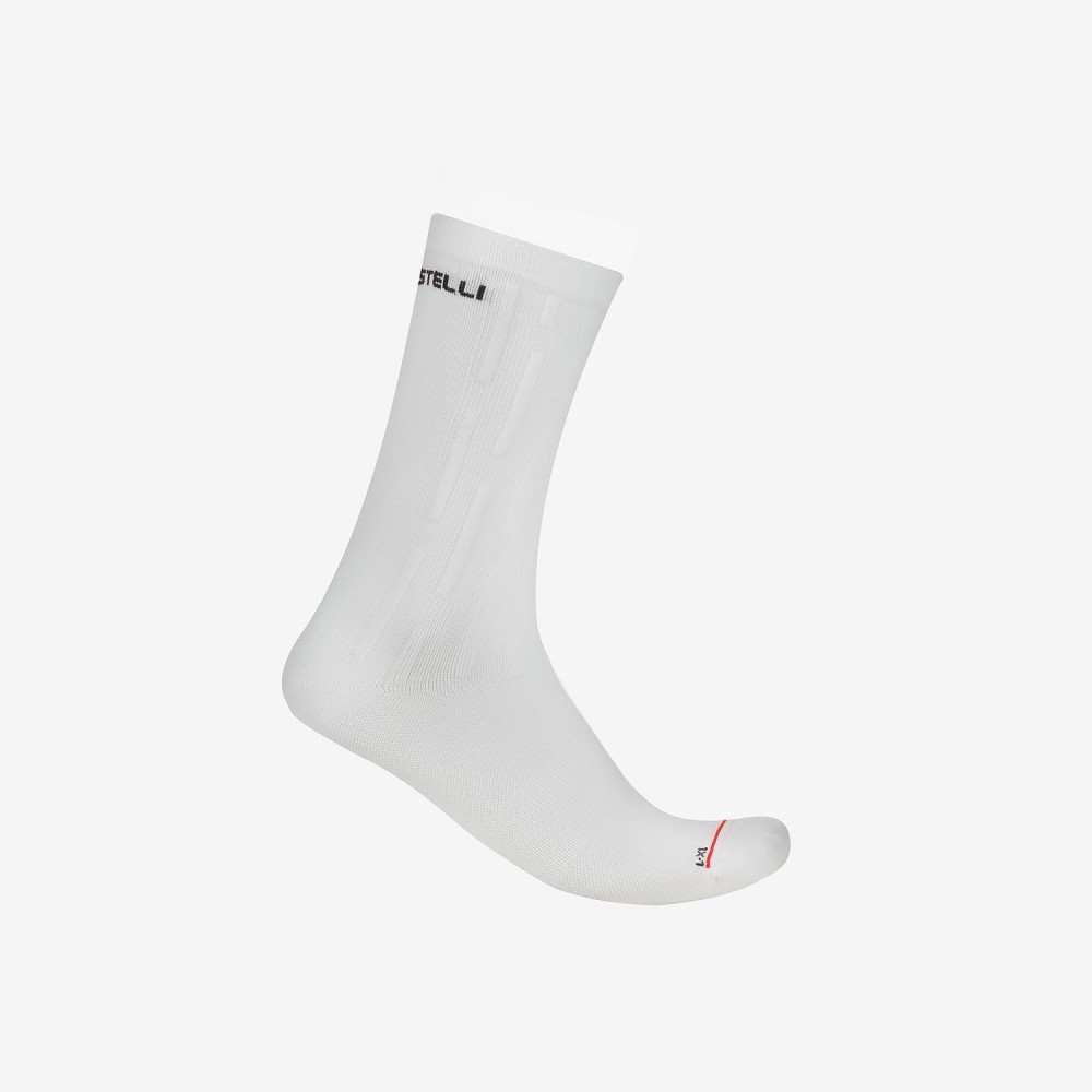 Calcetines Castelli Aero Race Pro 20 Blanco