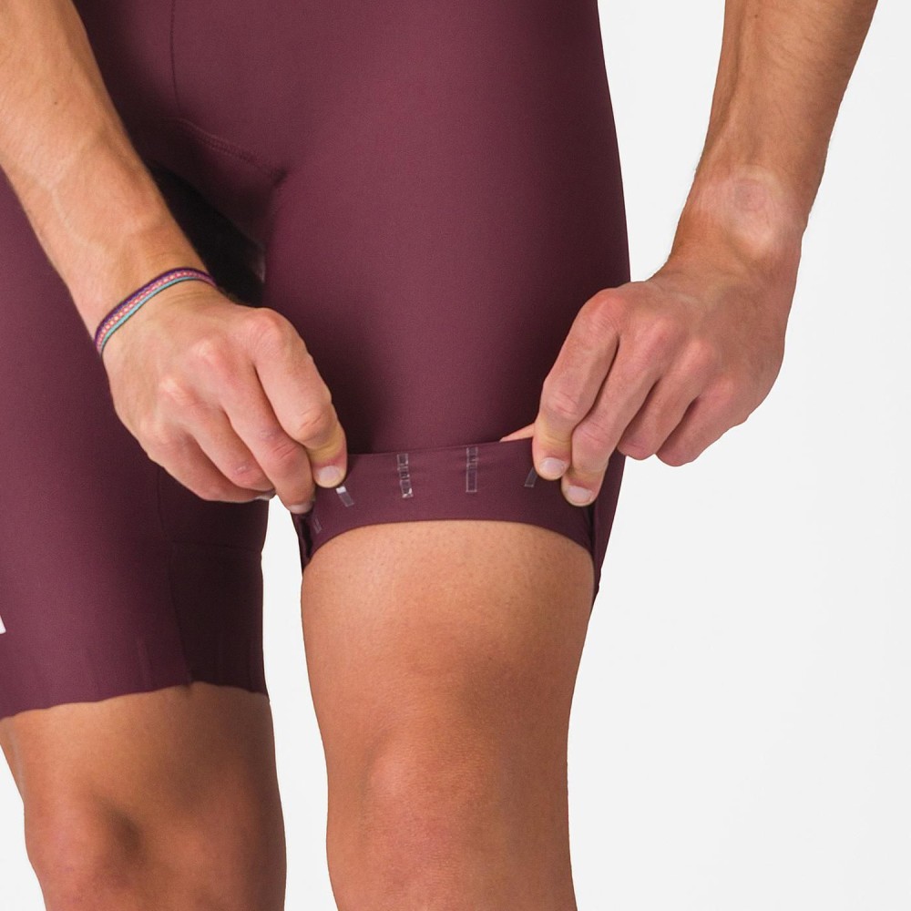 Culotte Corto Castelli Espresso 2 Hombre Burdeos