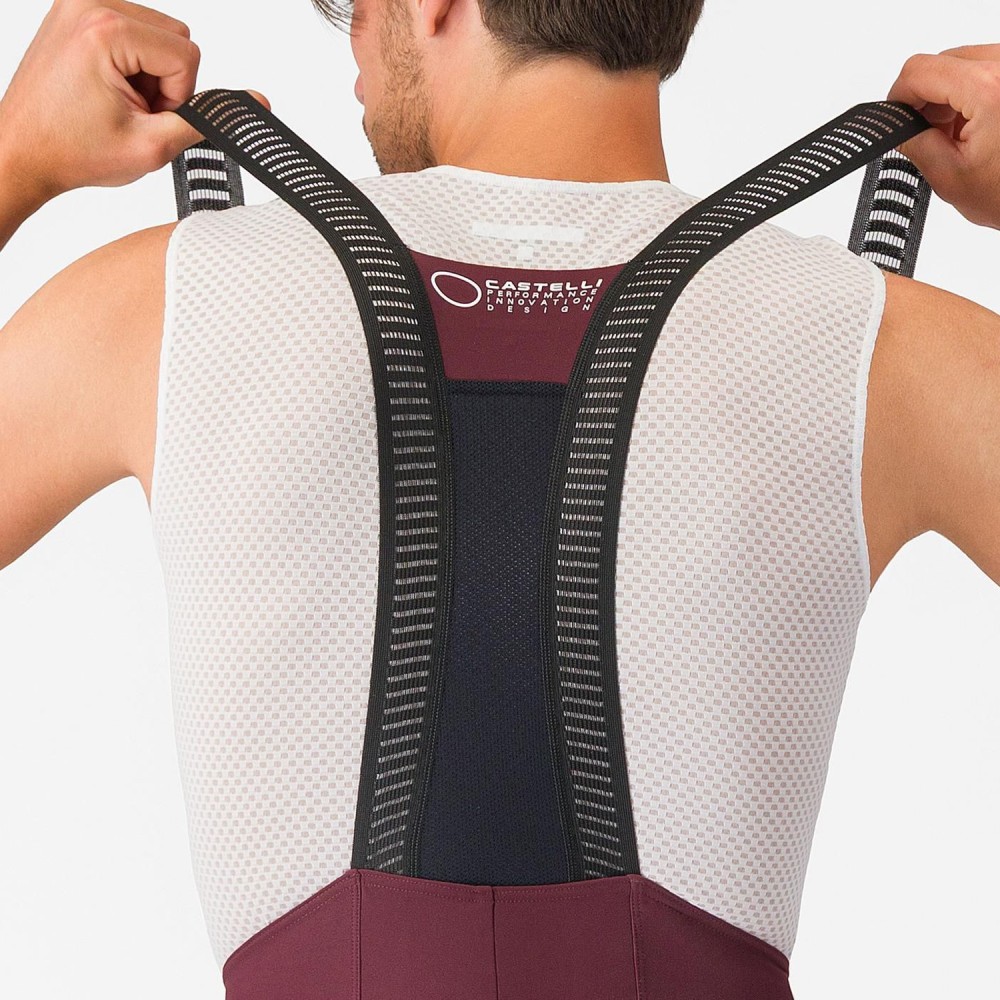 Culotte Corto Castelli Espresso 2 Hombre Burdeos