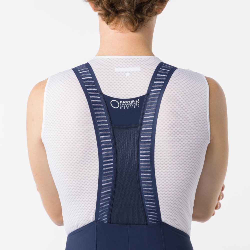 Culotte Corto Castelli Espresso 2 Hombre Azul Belgian