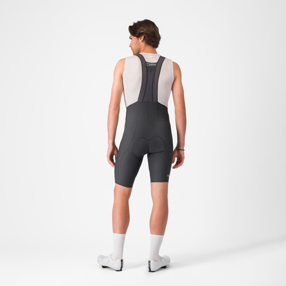 Culotte Corto Castelli Espresso 2 Hombre Gris Oscuro