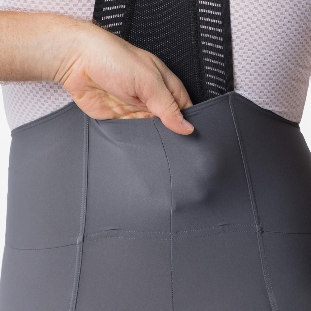 Culotte Corto Castelli Espresso 2 Hombre Gris