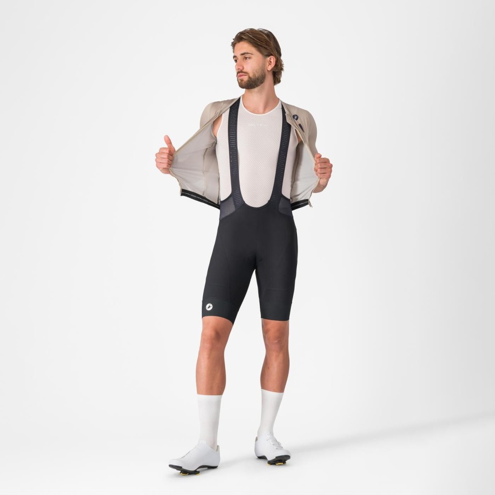 Culotte Corto Castelli Endurance 4 Hombre Negro