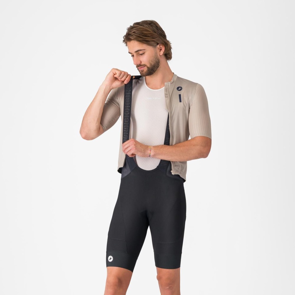 Culotte Corto Castelli Endurance 4 Hombre Negro