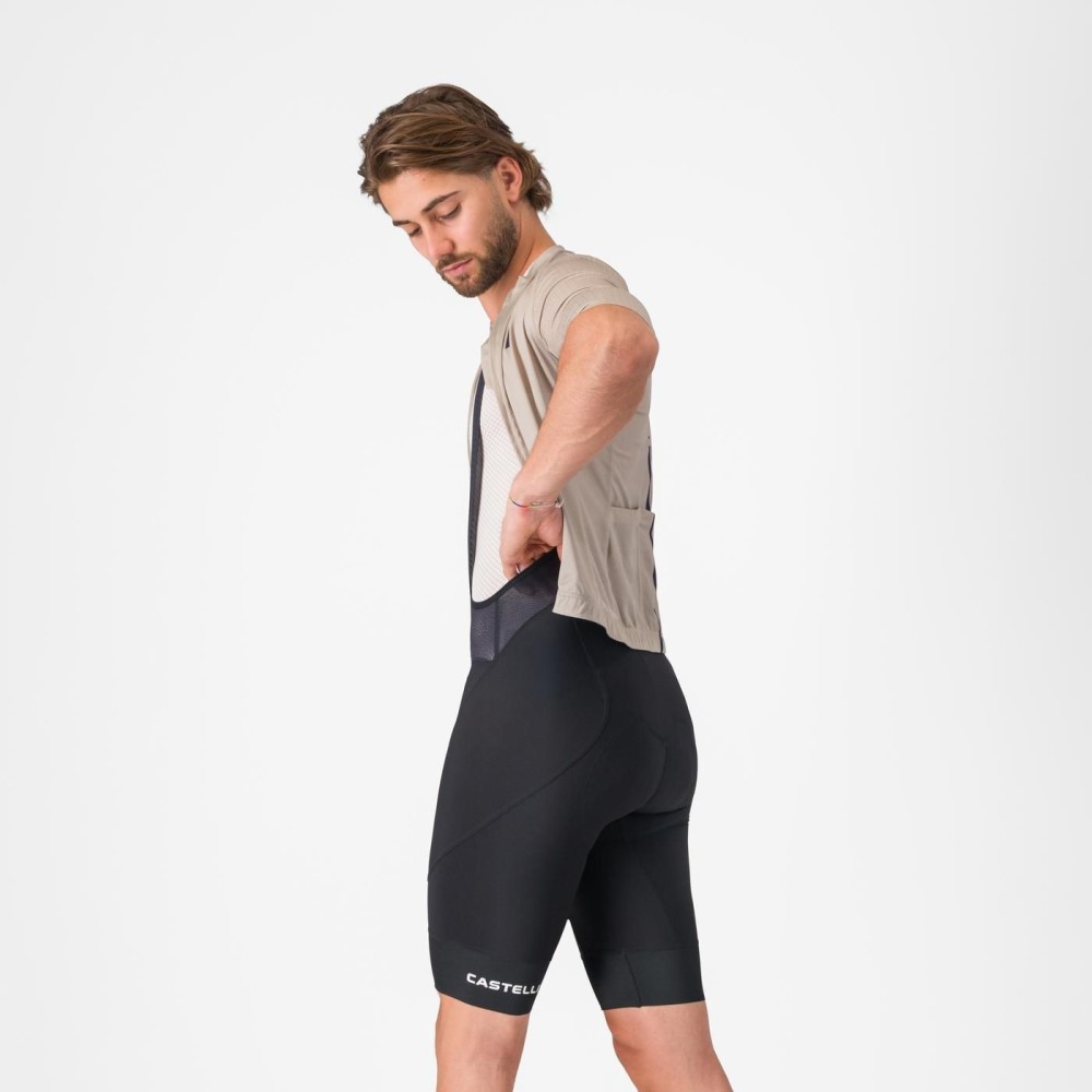 Culotte Corto Castelli Endurance 4 Hombre Negro