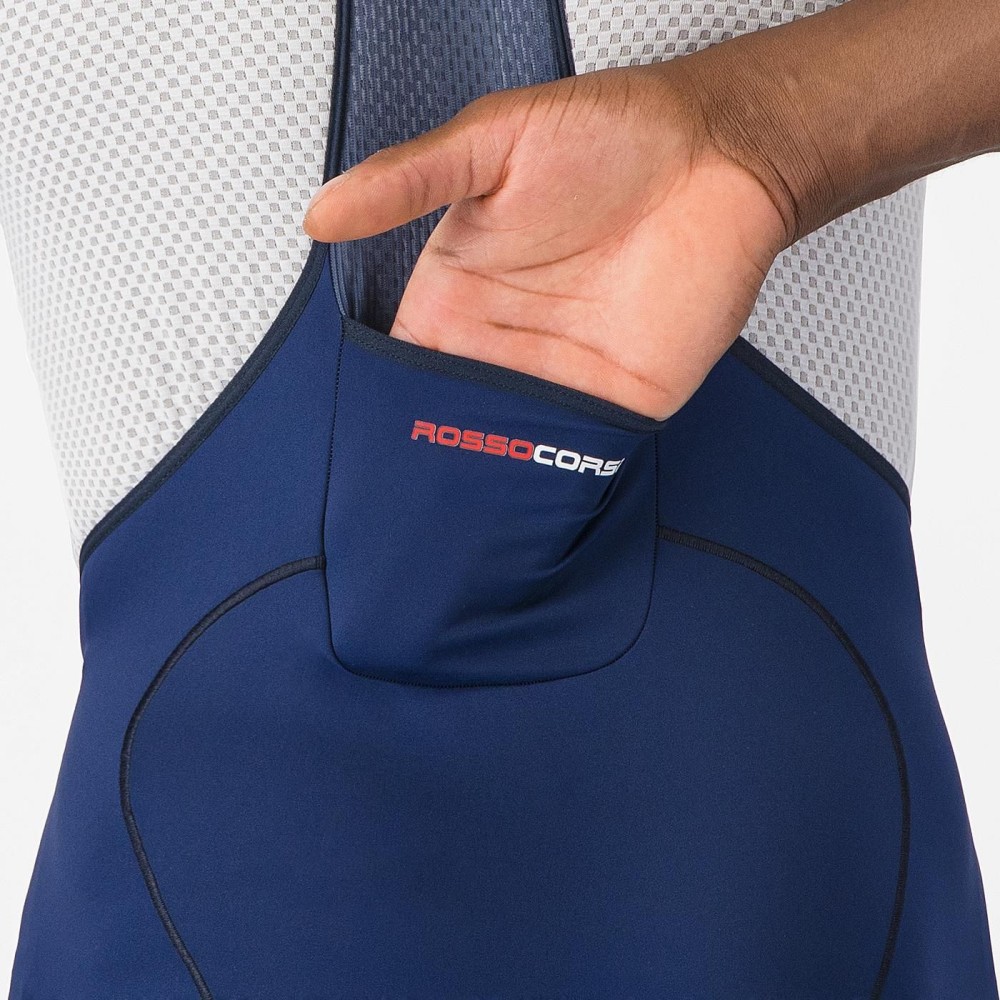 Culotte Corto Castelli Free Aero RC S Hombre Azul Belgian