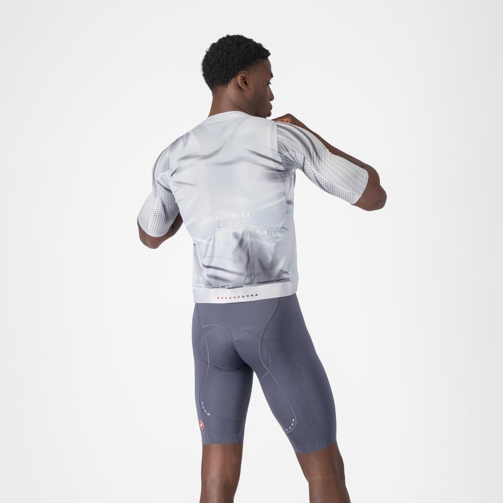 Culotte Corto Castelli Free Aero RC S Hombre Gris