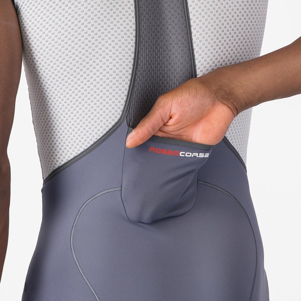 Culotte Corto Castelli Free Aero RC S Hombre Gris