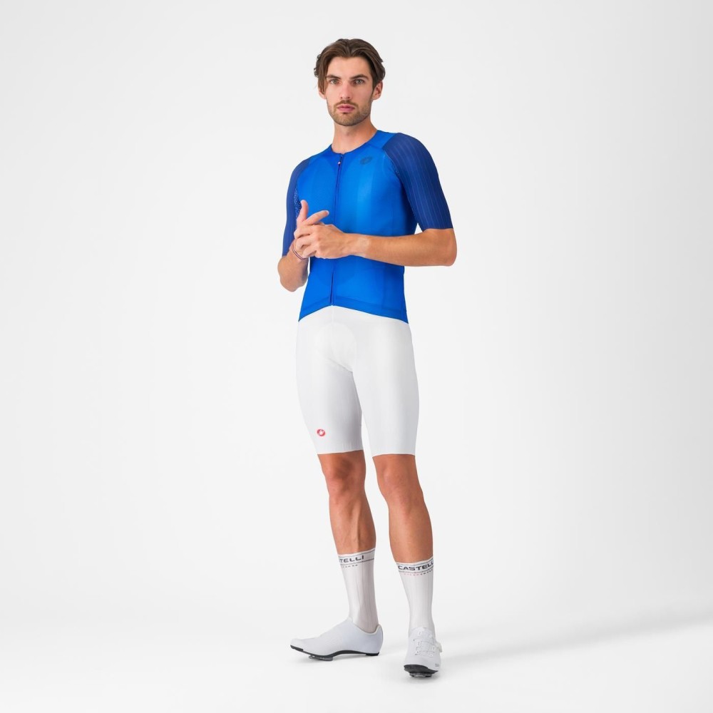 Culotte Corto Castelli Free Aero RC S Hombre Blanco