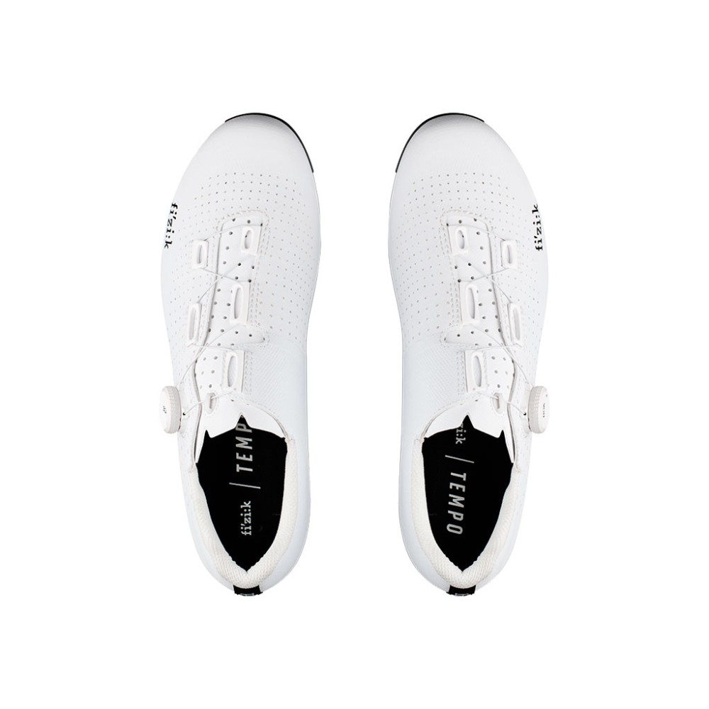 Zapatillas de Carretera Fizik Tempo Decos Carbon Blanco