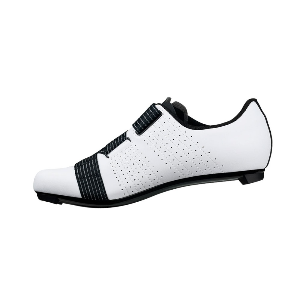 Zapatillas de Carretera Fizik Tempo R5 Powerstrap Blanco/Negro