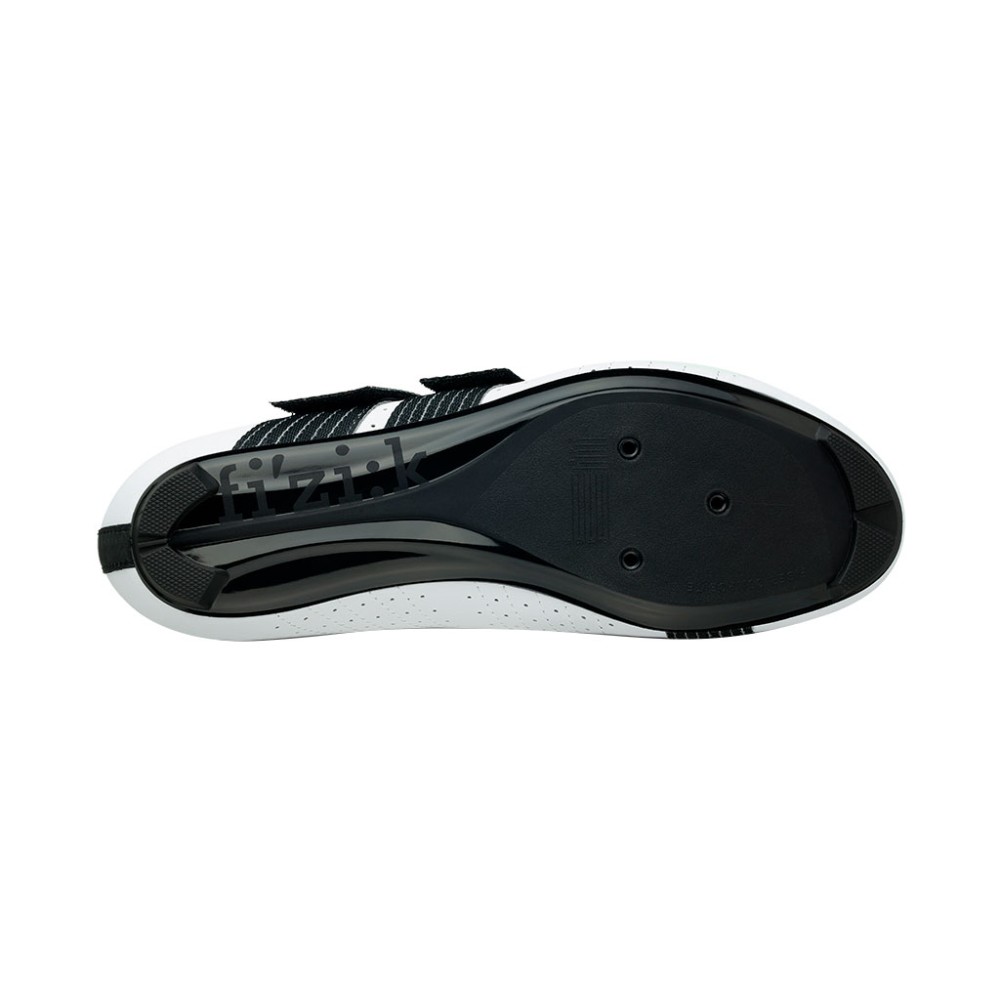 Zapatillas de Carretera Fizik Tempo R5 Powerstrap Blanco/Negro