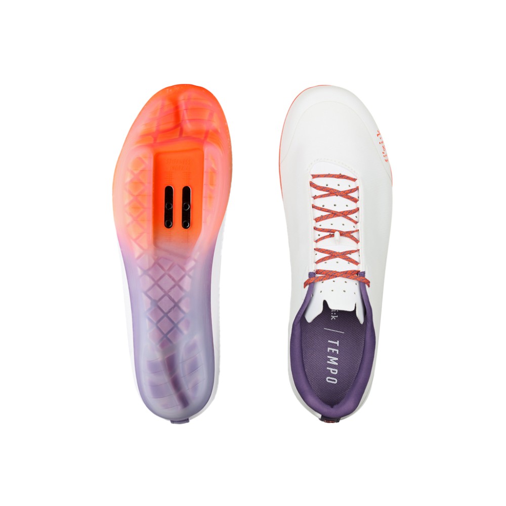 Zapatillas de Gravel Fizik Tempo Beat Blanco/Naranja