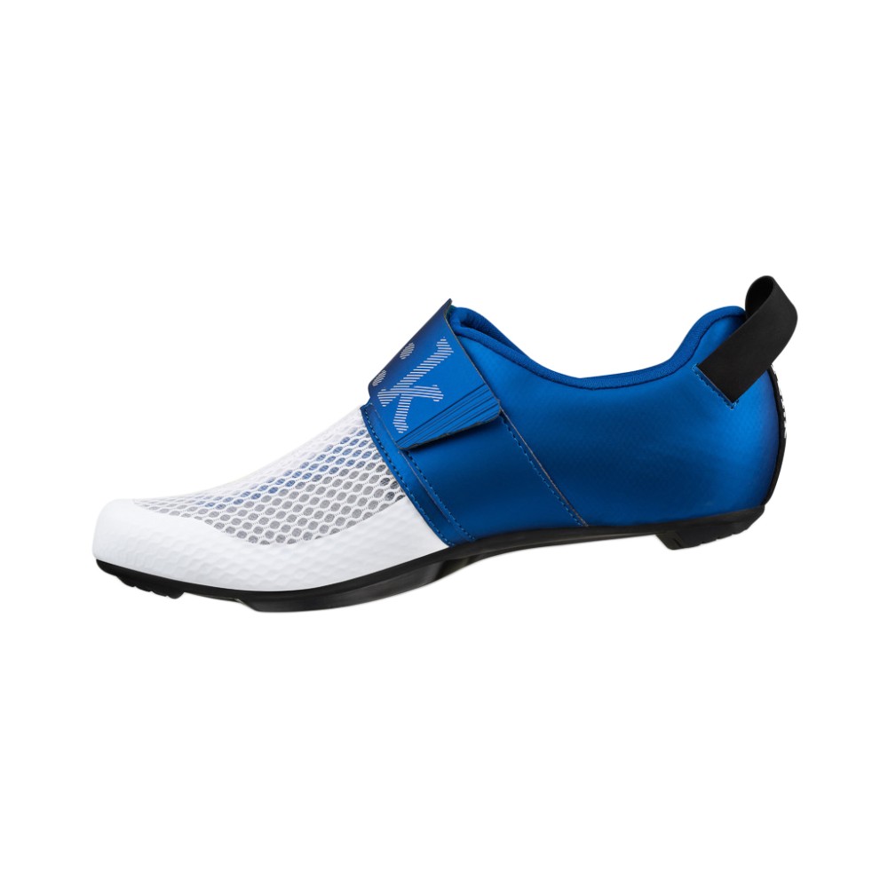 Zapatillas de Triatlón Fizik Transiro Hydra Azul/Blanco