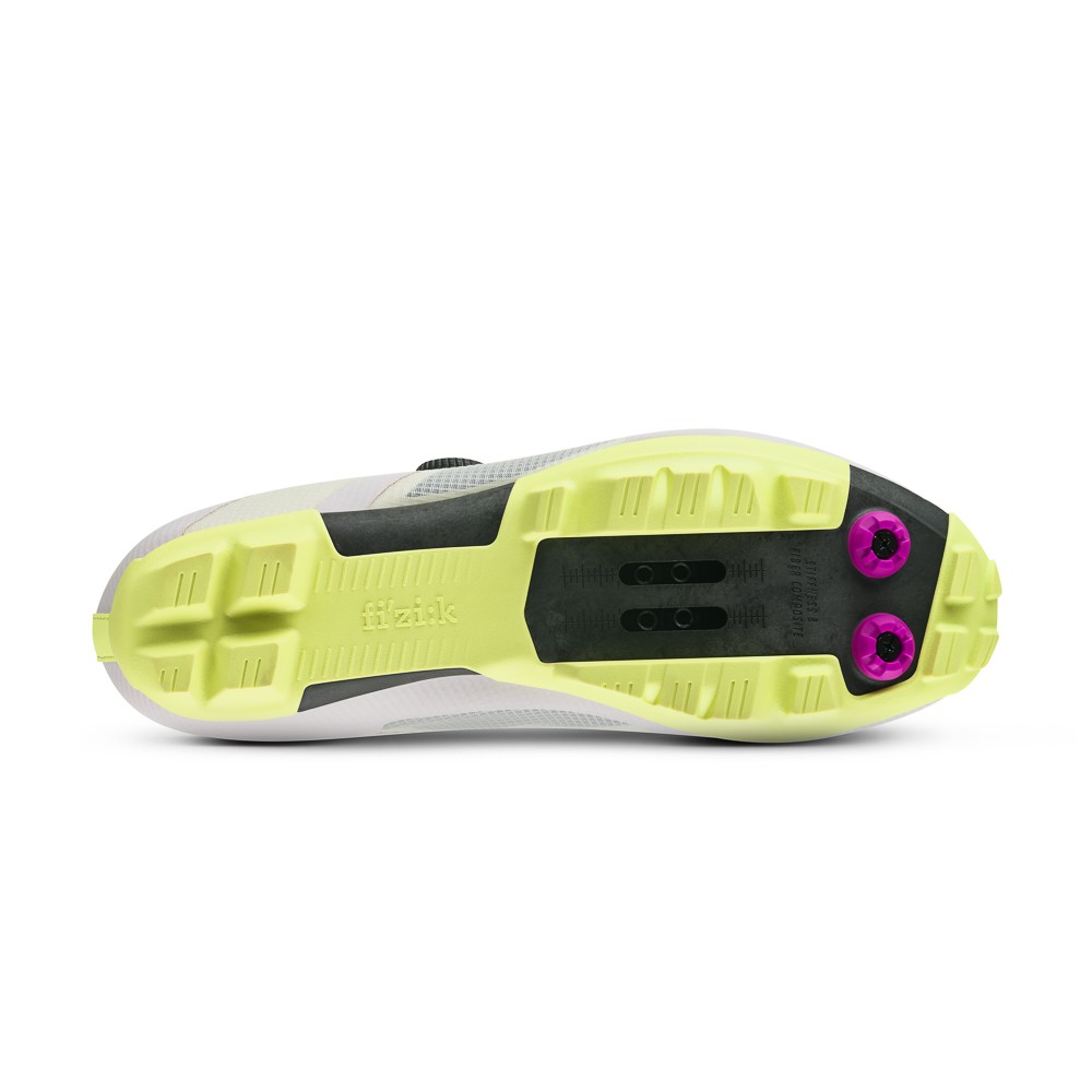 Zapatillas de Montaña Fizik Vento Proxy Blanco/Amarillo