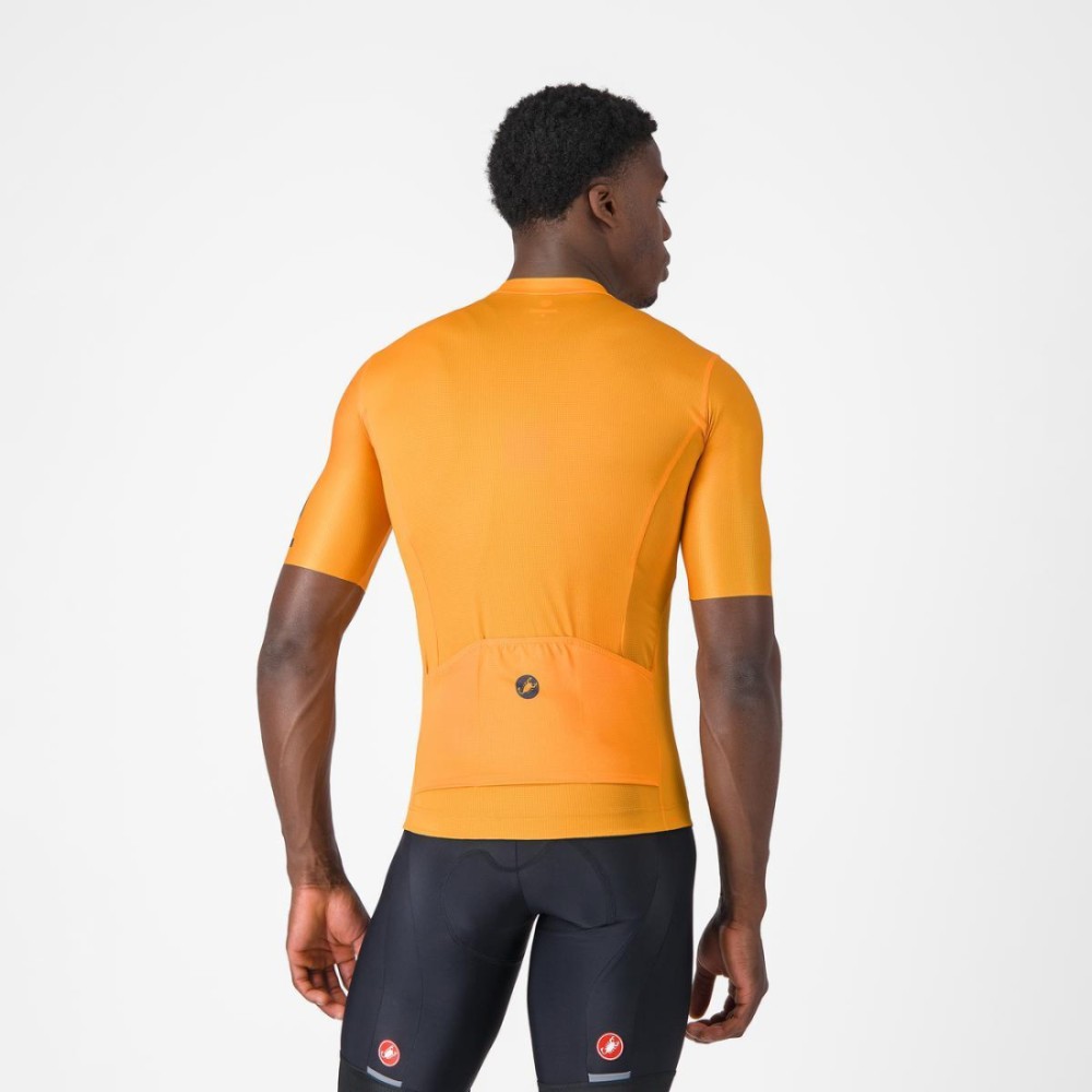 Maillot Corto Castelli Entrata Apex Hombre Nrj Vivo/Az Twilight