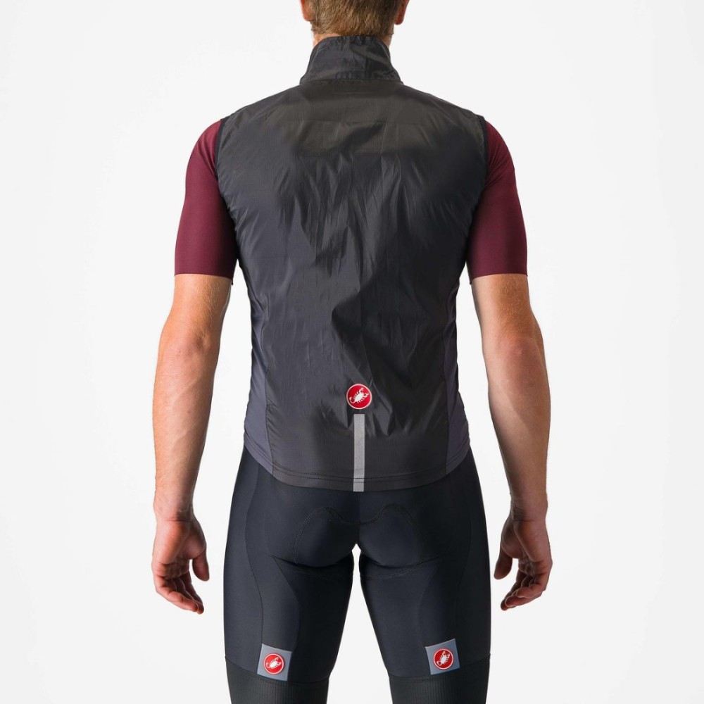 Chaleco Castelli Squadra Stretch Hombre Negro