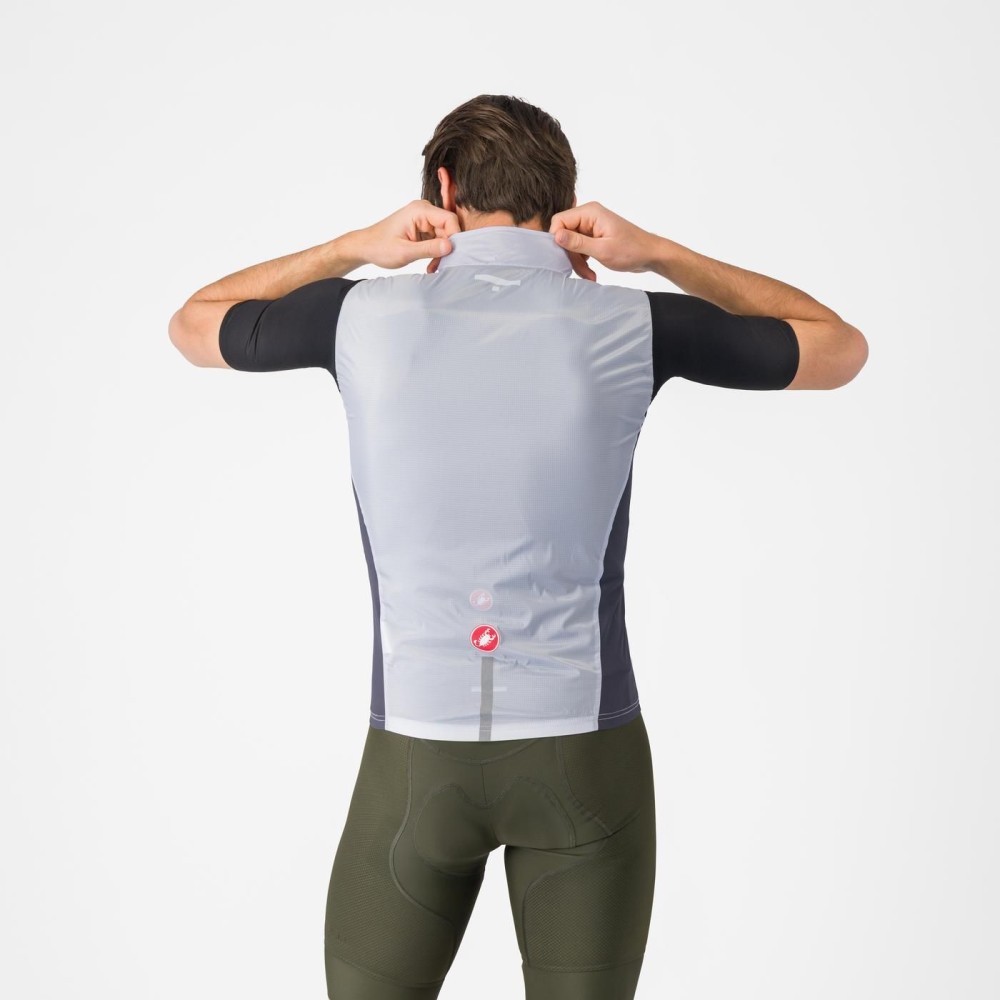 Chaleco Castelli Squadra Stretch Hombre Gris