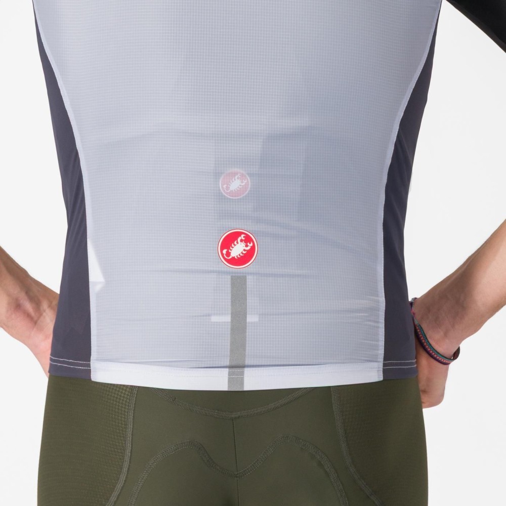 Chaleco Castelli Squadra Stretch Hombre Gris
