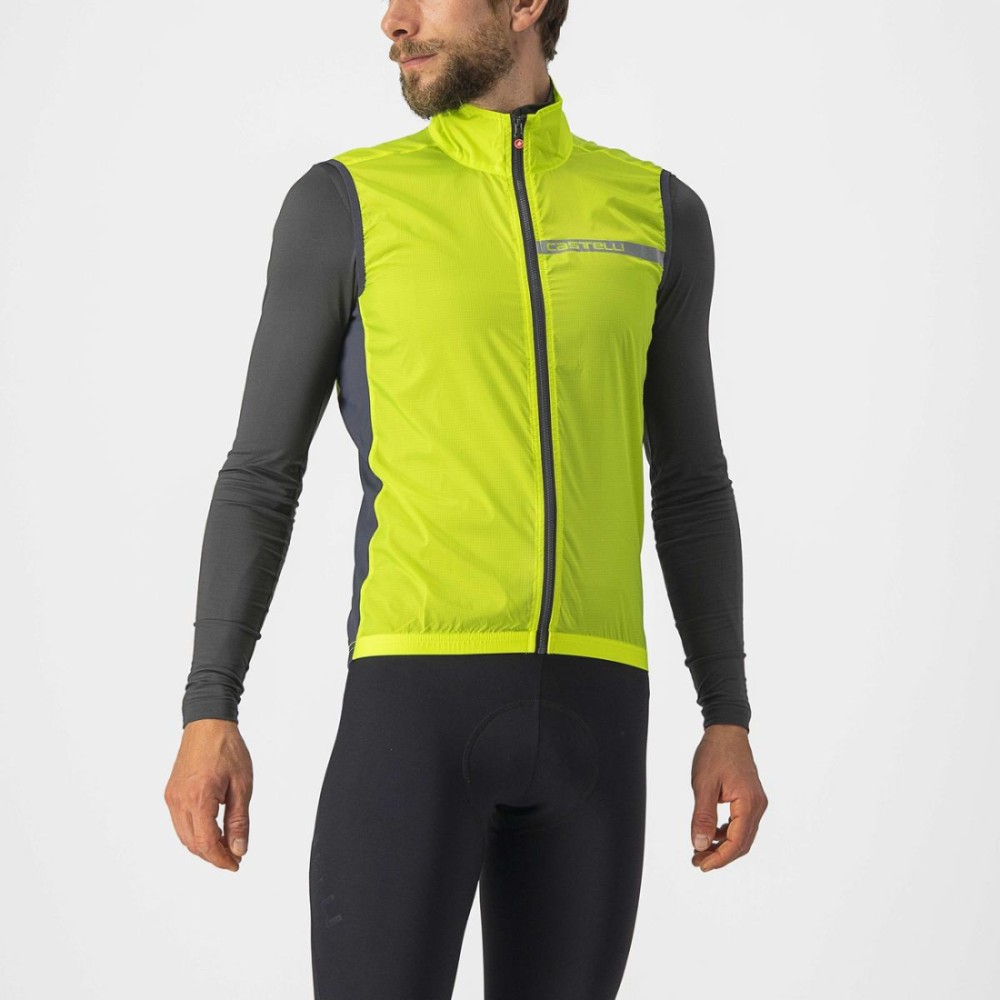 Chaleco Castelli Squadra Stretch Hombre Lima
