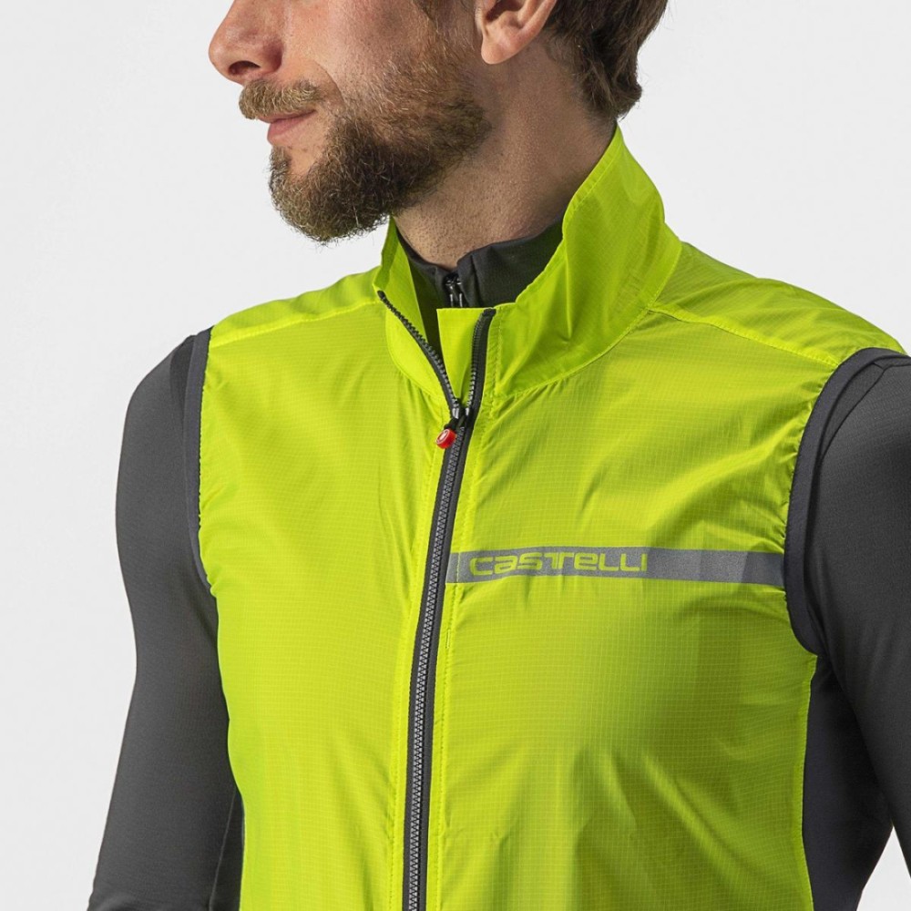 Chaleco Castelli Squadra Stretch Hombre Lima