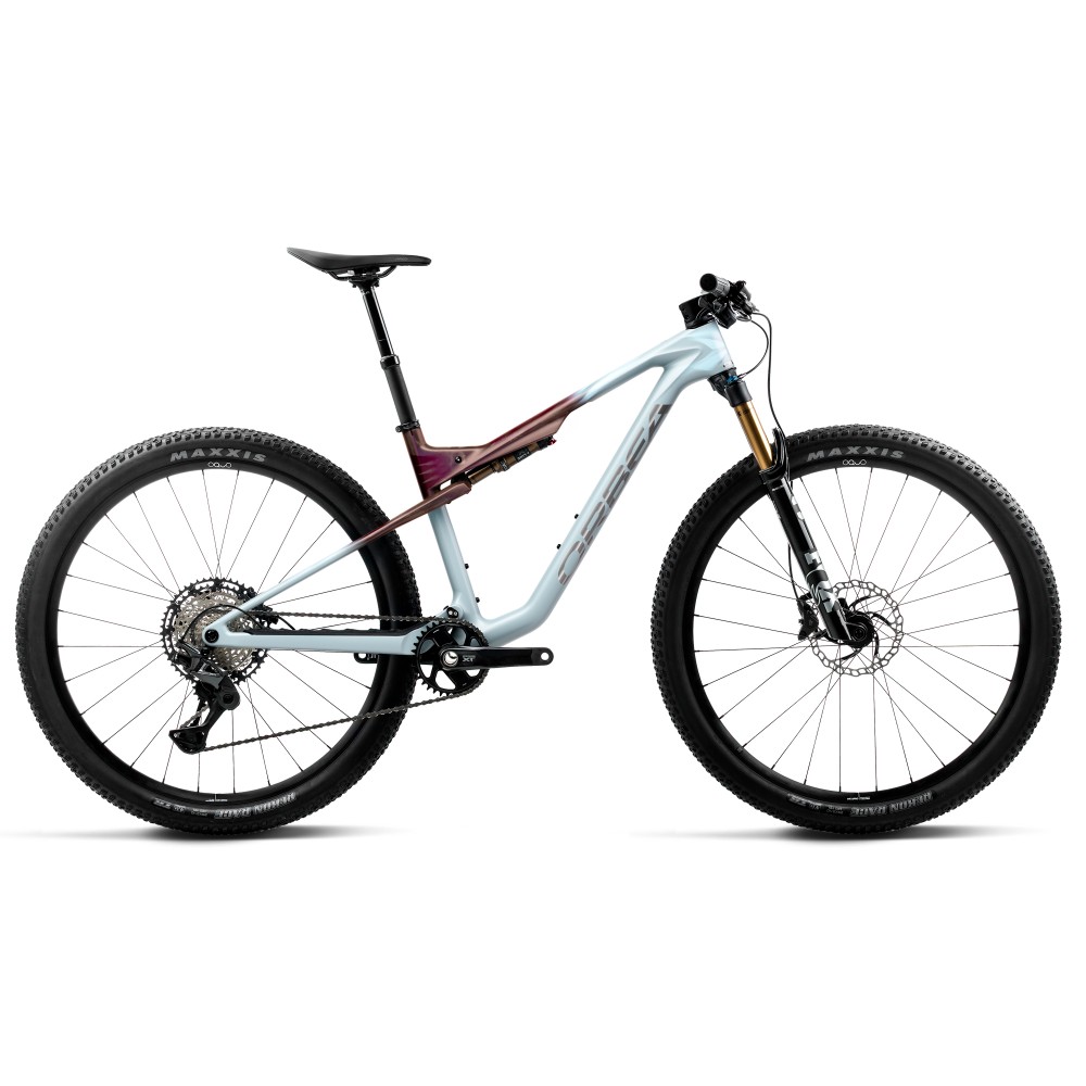 Bicicleta Orbea Oiz M20 Frozen Concrete/Sunset Carbon View 2027