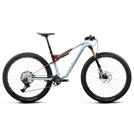 Bicicleta Orbea Oiz M10 Frozen Concrete/Sunset Carbon View 2027