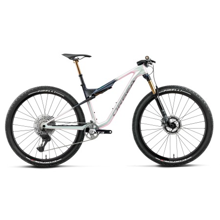 Bicicleta Orbea Oiz M TEAM Factory Iris White/Seaweed Carbon View 2027