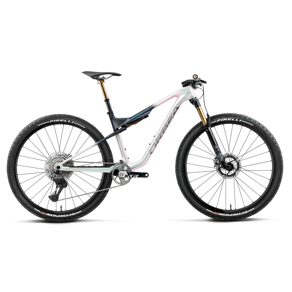 Bicicleta Orbea Oiz M TEAM Factory Iris White/Seaweed Carbon View 2027