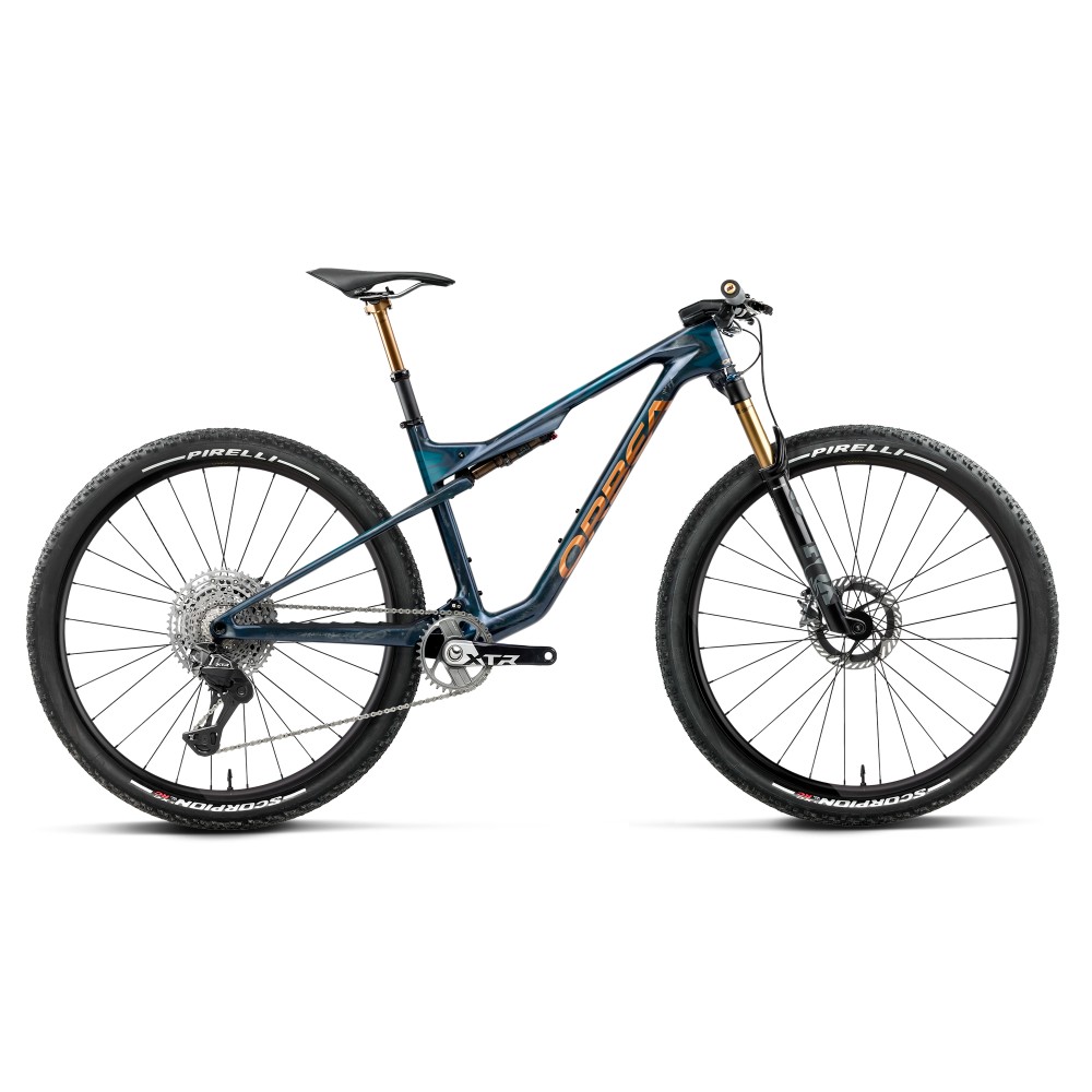 Bicicleta Orbea Oiz M TEAM Factory Fuel Carbon View/Titan Gold 2027
