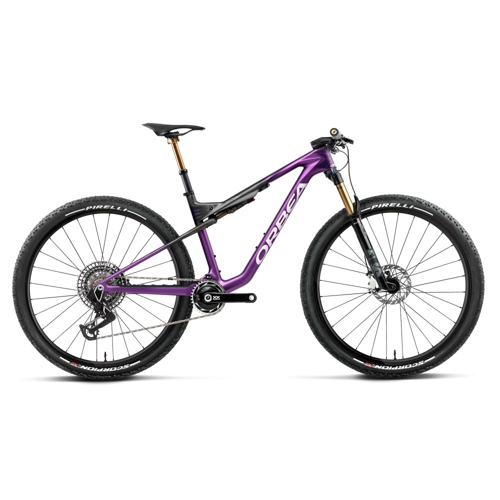 Bicicleta Orbea Oiz M LTD Royal Plum/Diamond Black Carbon View 2027