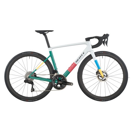 Bicicleta Scott Addict Rc Pro Beluga Grey/Seashore Green