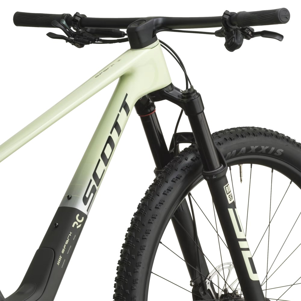 Bicicleta Scott Spark Rc Team Cream Green/Carbon Black 2027