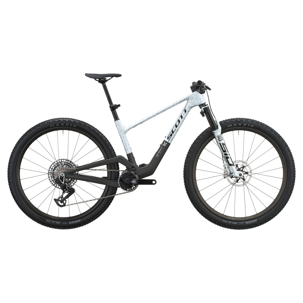 Bicicleta Scott Spark Rc World Cup EVO Rush white/Carbon black 2027